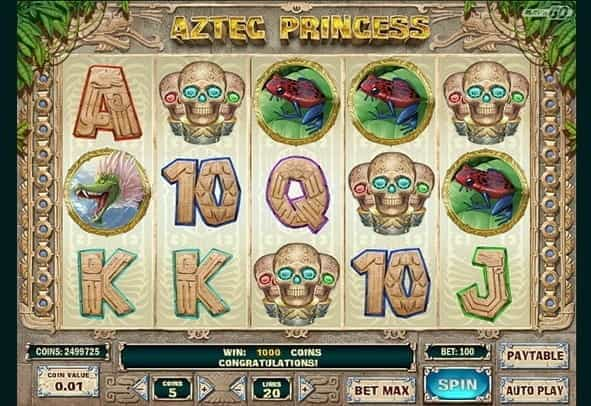 Play Aztec Warrior Princess?here for free